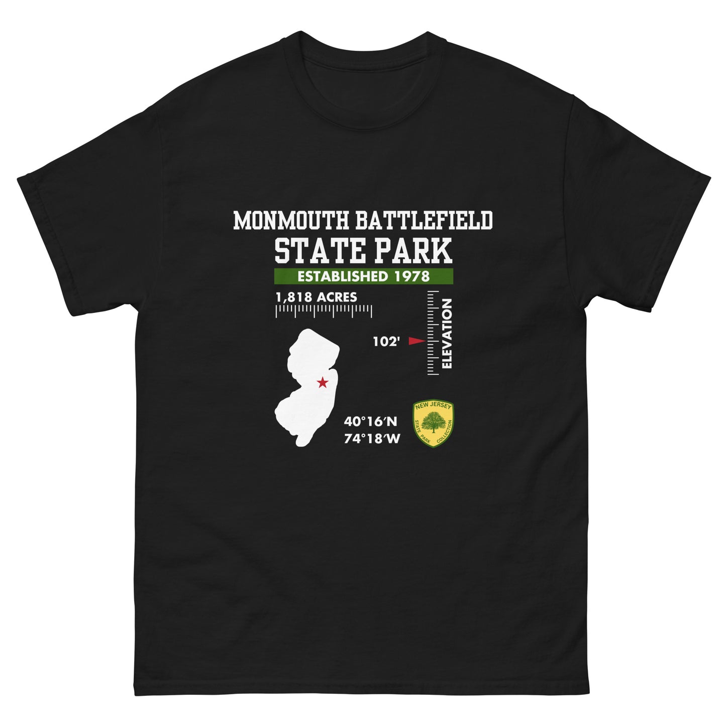 Men's Monmouth Battlefield State Park Tee