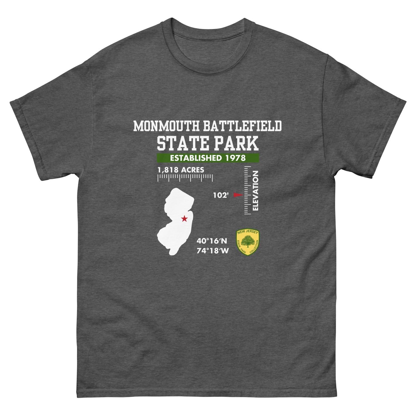 Men's Monmouth Battlefield State Park Tee