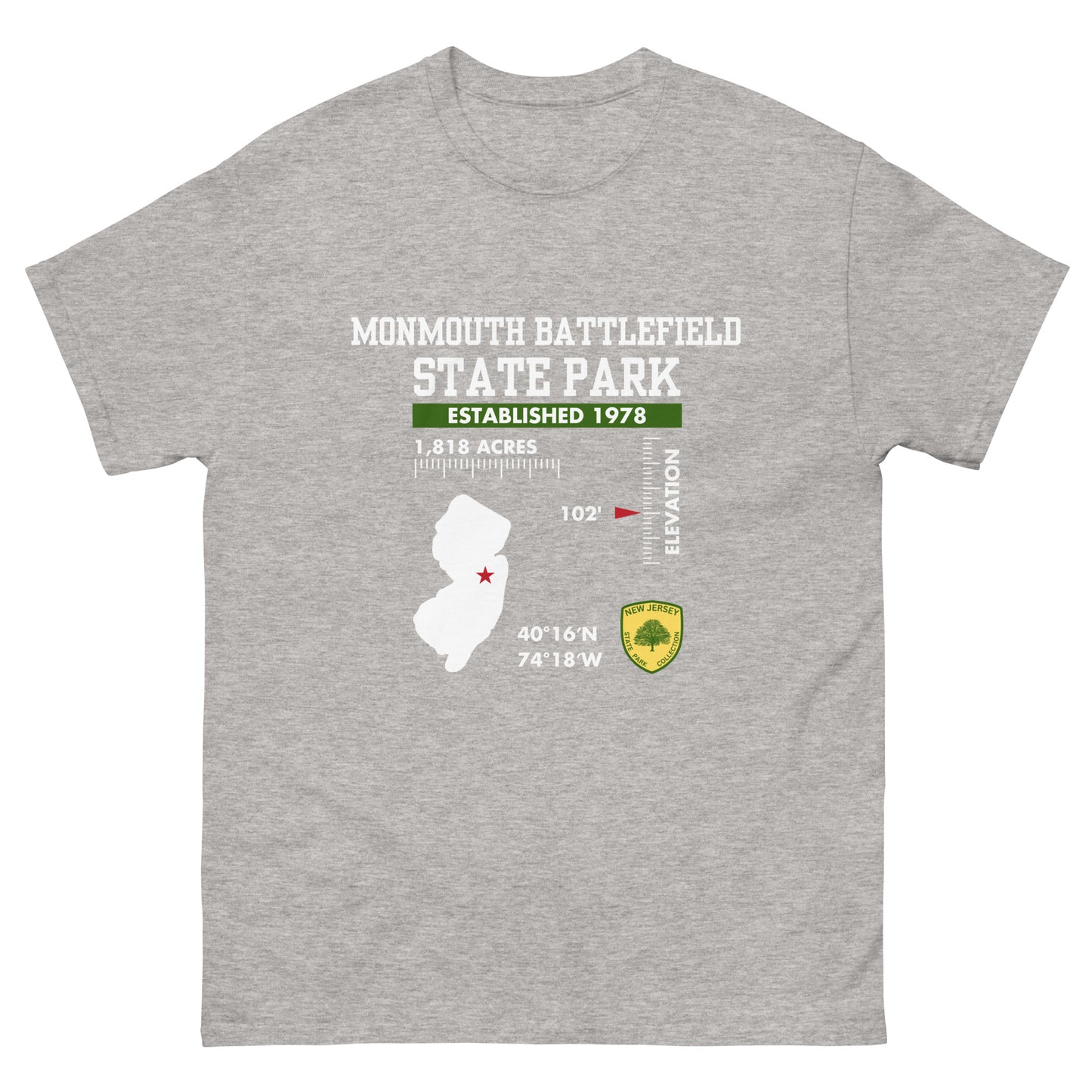 Men's Monmouth Battlefield State Park Tee